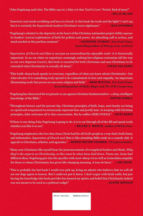 SEPERATION OF CHURCH AND HATE - FUGELSANG. JOHN