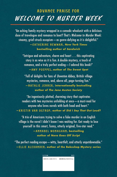 WELCOME TO MURDER WEEK: A NOVEL - DUKESS. KAREN