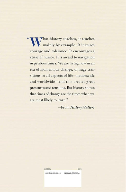 HISTORY MATTERS - MCCULLOUGH. DAVID