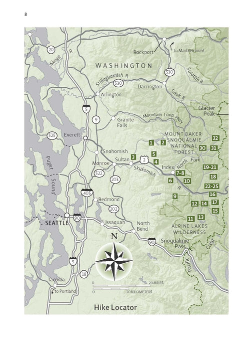 DAY HIKING CENTRAL CASCADES 2nd ED