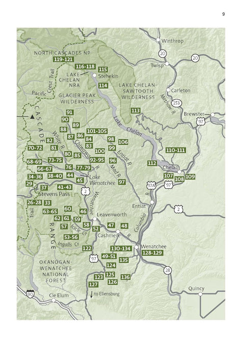 DAY HIKING CENTRAL CASCADES 2nd ED