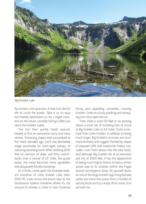 DAY HIKING CENTRAL CASCADES 2nd ED