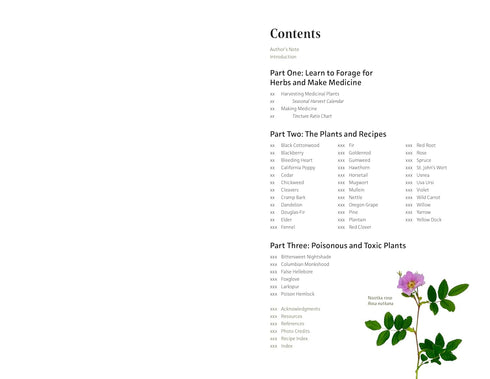 MEDICINAL PLANTS OF THE PNW: A VISUAL GUIDE TO HARVESTING & HEALING - HAMMERQUIS