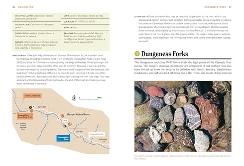 A ROCKHOUND'S GUIDE TO OREGON & WASHINGTON - COLE. ALISON JEAN