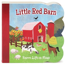 LITTLE RED BARN: CHUNKY LIFT A FLAP BOARD BOOK - SWIFT. GINGER; PAVON. DAVID