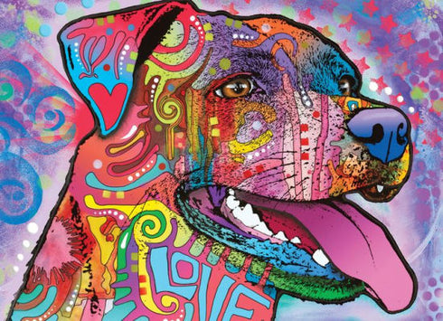 BE PAWSITIVE 1000-PIECE PUZZLE - DEAN RUSSO