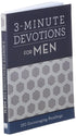 3-MINUTE DEVOTIONS FOR MEN - BARBOUR STAFF, COMPILED BY