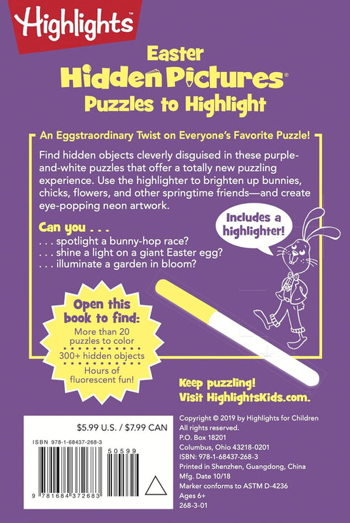 EASTER HIDDEN PICTURES PUZZLES TO HIGHLIGHT - HIGHLIGHTS