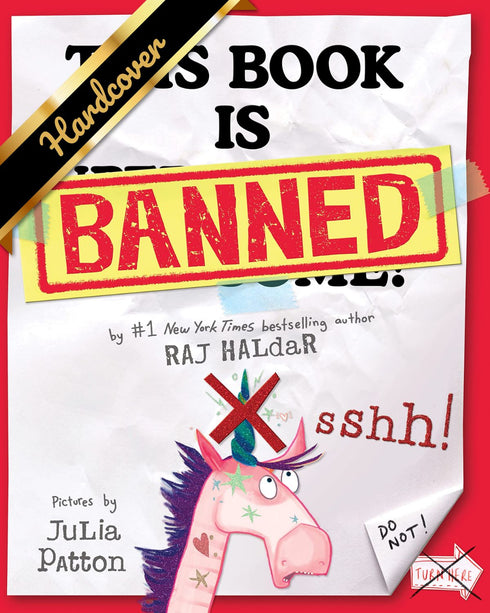 THIS BOOK IS BANNED - HALDAR, RAJ ; PATTON, JULIA