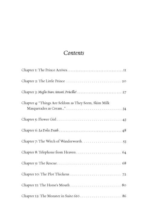 PRINCESS THE SAVOY: A PRISCILLA TEMPEST MYSTERY, BOOK 3 - BASE. RON; EMERY. PRUD