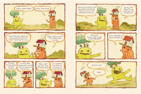 CABIN HEAD AND TREE HEAD - CAMPBELL. SCOTT