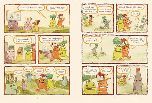 CABIN HEAD AND TREE HEAD - CAMPBELL. SCOTT