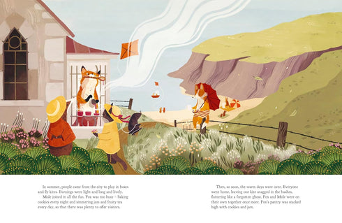 THE SLIGHTLY SPOOKY TALE OF FOX AND MOLE - HEIKKILA. CECILIA