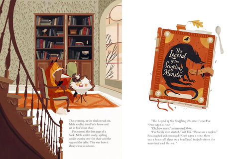 THE SLIGHTLY SPOOKY TALE OF FOX AND MOLE - HEIKKILA. CECILIA