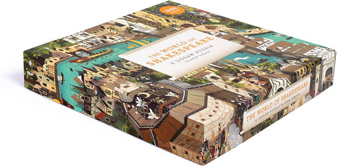 THE WORLD OF SHAKESPEARE 1000 PIECE JIGSAW PUZZLE