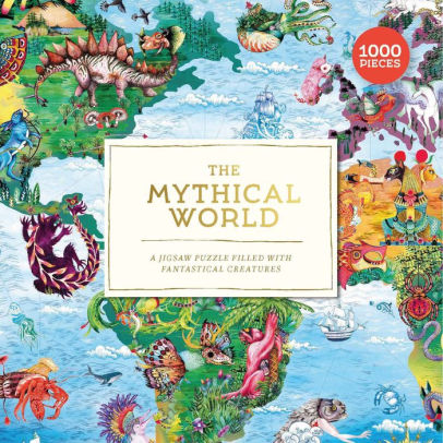 THE THE MYTHICAL WORLD 1000 PIECE PUZZLE: A JIGSAW PUZZLE FILLED WITH FANTASTICA