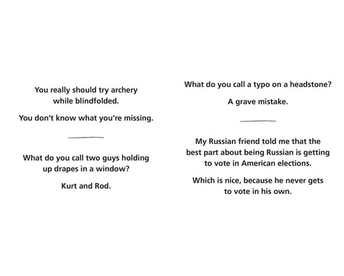 DAD JOKES: THE PUNNY EDITION - @DADSAYSJOKES