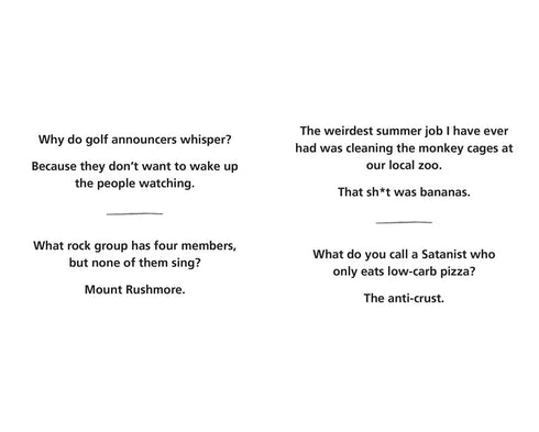 DAD JOKES: THE PUNNY EDITION - @DADSAYSJOKES