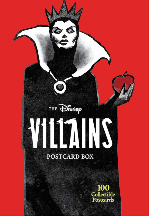 DISNEY VILLAINS POSTCARD BOX