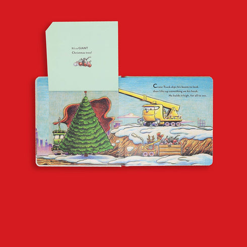 CONSTRUCTION SITE: MERRY AND BRIGHT: A CHRISTMAS LIFT-THE-FLAP BOOK - RINKER. SH