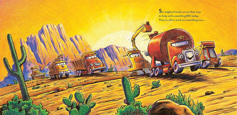 CONSTRUCTION SITE: ROAD CREW, COMING THROUGH! - RINKER. SHERRI DUSKEY