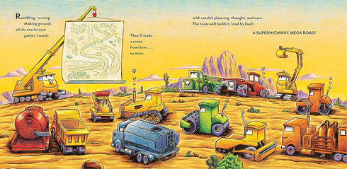 CONSTRUCTION SITE: ROAD CREW, COMING THROUGH! - RINKER. SHERRI DUSKEY