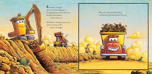 CONSTRUCTION SITE: ROAD CREW, COMING THROUGH! - RINKER. SHERRI DUSKEY