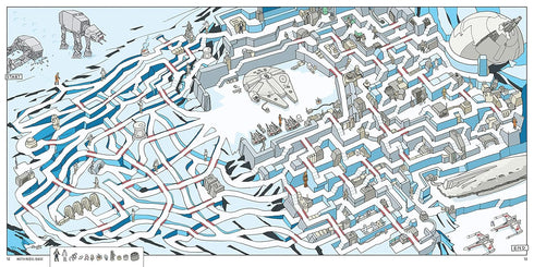 STAR WARS MAZES - JACKSON. SEAN C.