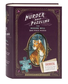 MURDER MOST PUZZLING: THE MISSING WILL 500 PIECE JIGSAW PUZZLE - VON REISWITZ. S