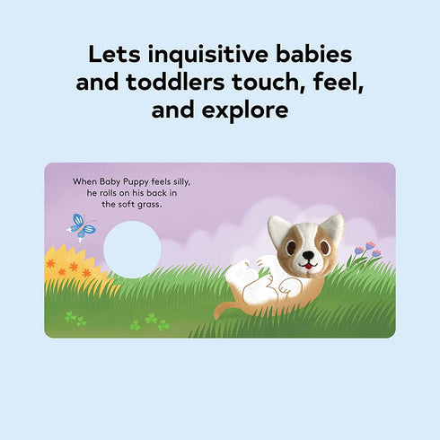 BABY PUPPY: FINGER PUPPET BOOK - CHRONICLE BOOKS