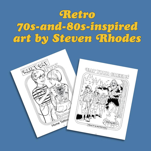 LET'S SUMMON DEMONS: A CREEPY COLORING & ACTIVITY BOOK - RHODES. STEVEN