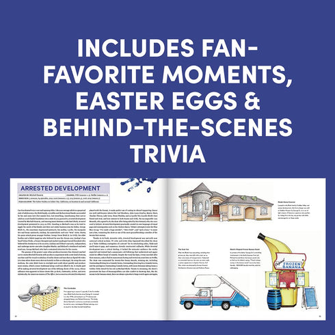 BEHIND THE SCREENS: ILLUSTRATED FLOOR PLANS & SCENES FROM THE BEST TV SHOWS