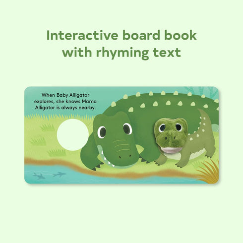 BABY ALLIGATOR: FINGER PUPPET BOOK - CHRONICLE BOOKS