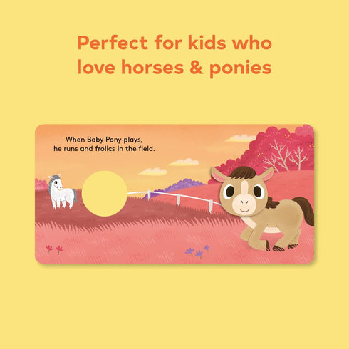 BABY PONY: FINGER PUPPET BOOK - CHRONICLE BOOKS