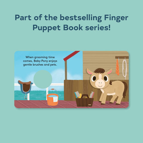 BABY PONY: FINGER PUPPET BOOK - CHRONICLE BOOKS