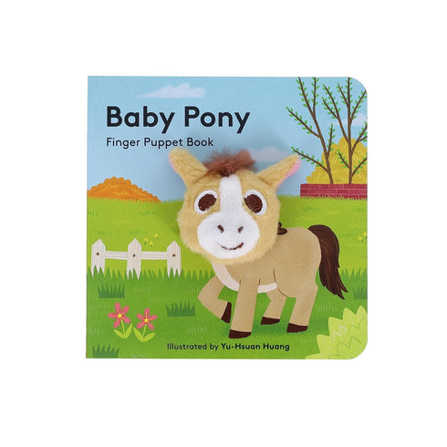 BABY PONY: FINGER PUPPET BOOK - CHRONICLE BOOKS