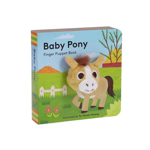 BABY PONY: FINGER PUPPET BOOK - CHRONICLE BOOKS