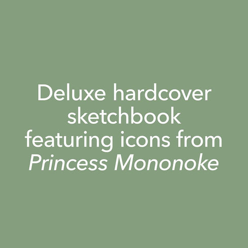 STUDIO GHIBLI PRINCESS MONONOKE SKETCHBOOK