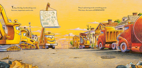 CONSTRUCTION SITE: GARBAGE CREW TO THE RESCUE! -  RINKER. SHERRI DUSKEY