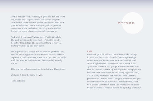 Two Minute Evenings: A Journal To Wind Down Your Day With Intention by Pasricha