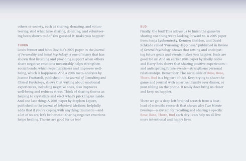 Two Minute Evenings: A Journal To Wind Down Your Day With Intention by Pasricha