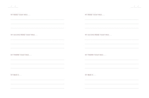 Two Minute Evenings: A Journal To Wind Down Your Day With Intention by Pasricha