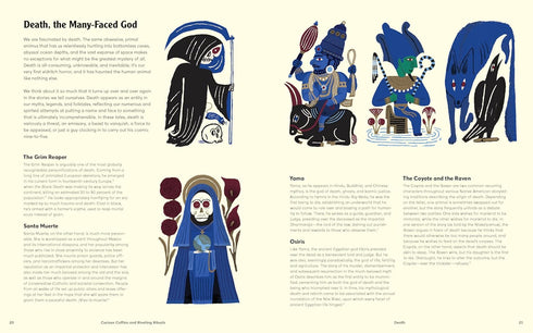 CURIOUS COFFINS & RIVETING RITUAL: DEATH PRACTICES AROUND THE WORLD - LIAK. KK