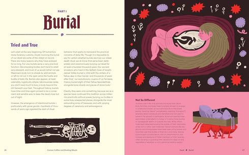 CURIOUS COFFINS & RIVETING RITUAL: DEATH PRACTICES AROUND THE WORLD - LIAK. KK