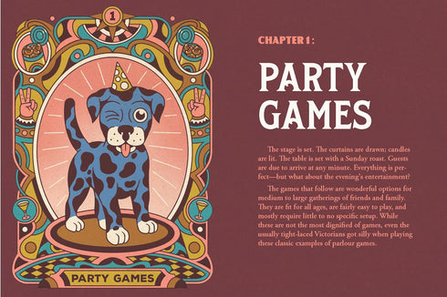 VICTORIAN PARLOUR GAMES - WOLFE. NED