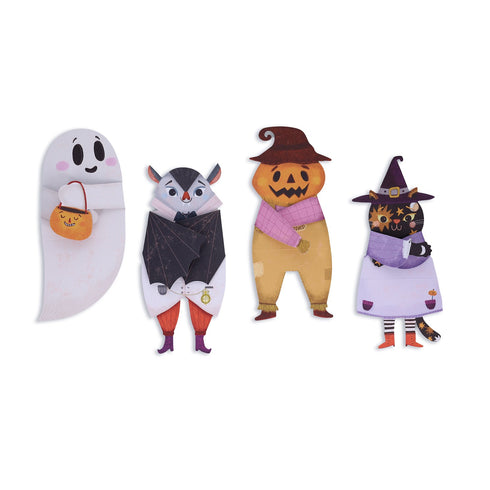 HALLOWEEN HUGS 12 NOTECARDS + ENVELOPES