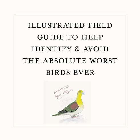A DUMB BIRDS FIELD GUIDE TO THE WORST BIRDS EVER - KRACHT. MATT