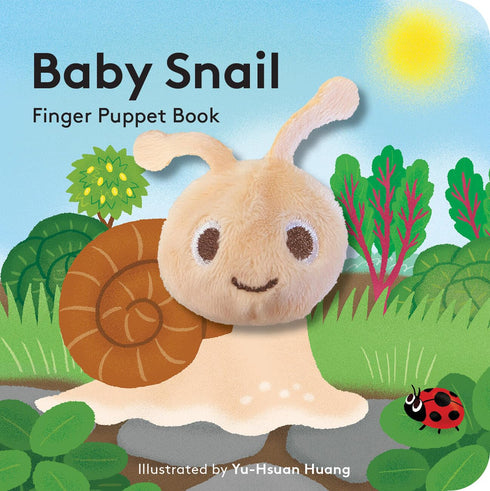 BABY SNAIL: FINGER PUPPET BOOK - CHRONICLE BOOKS