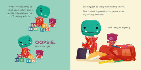 TINY T. REX & THE FIRST-DAY OOPSIES: A BACK-TO-SCHOOL BOOK - STUTZMAN. JONATHAN