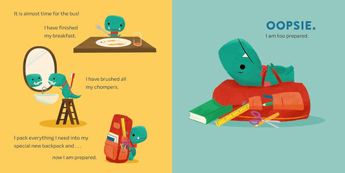 TINY T. REX & THE FIRST-DAY OOPSIES: A BACK-TO-SCHOOL BOOK - STUTZMAN. JONATHAN